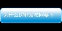 为什么DNF发布网要下那么久