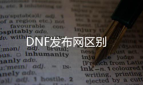 DNF发布网区别