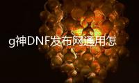 g神DNF发布网通用怎么使用（dnf里面的神）